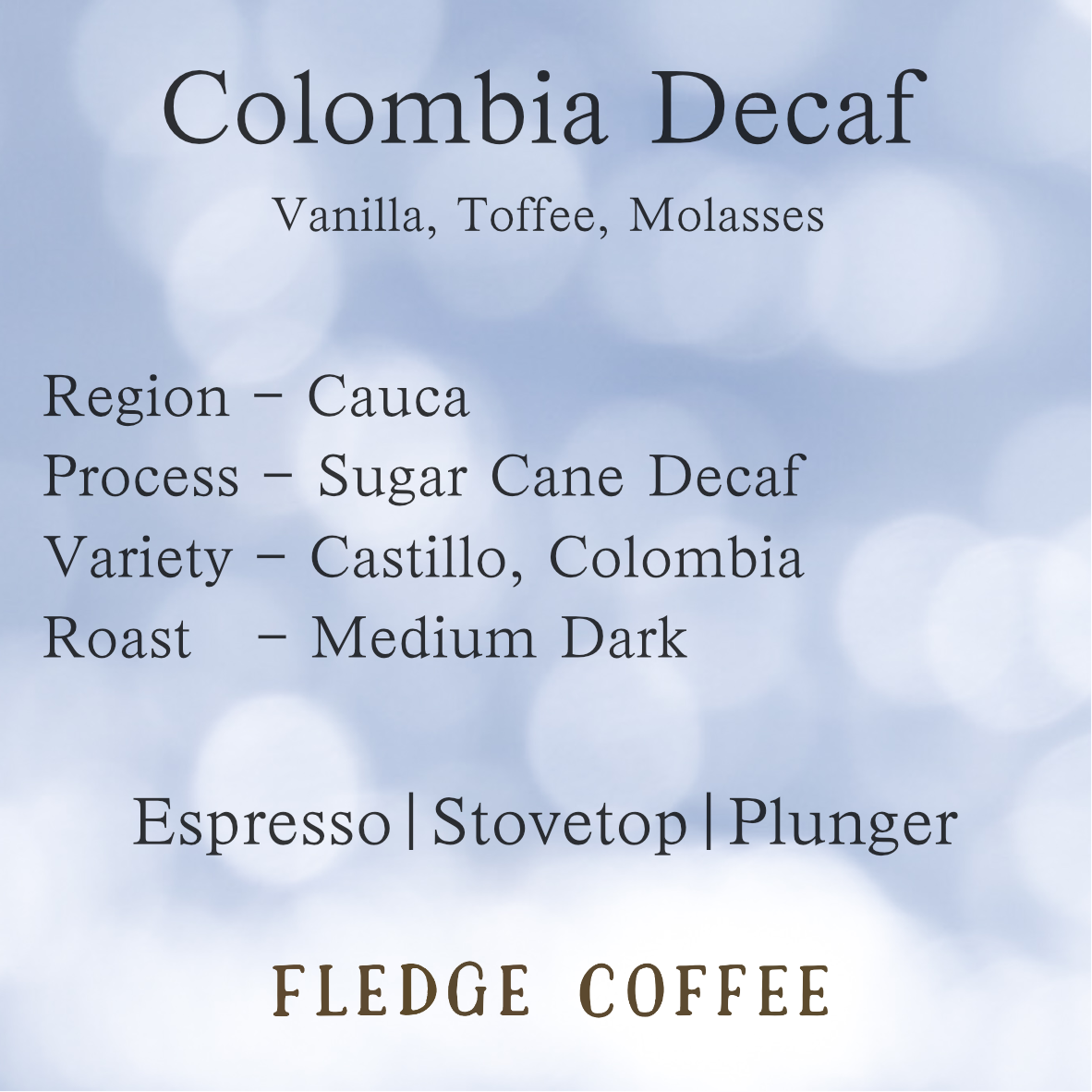 Decaf Colombia