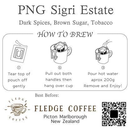 PNG Sigri Estate Drip Bag